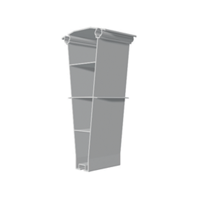 FixGrid FixZ-15 center system rail 96mm with connector-Powerland