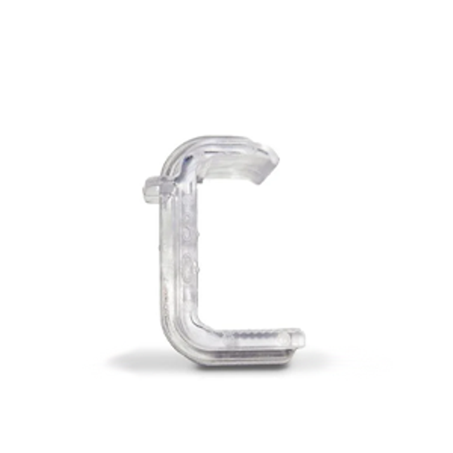 SolarGuard Spike Fixing Clip 30mm - Clear