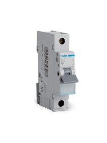 Hager MTN125 Single Pole Type B MCB 6kA rating 25A