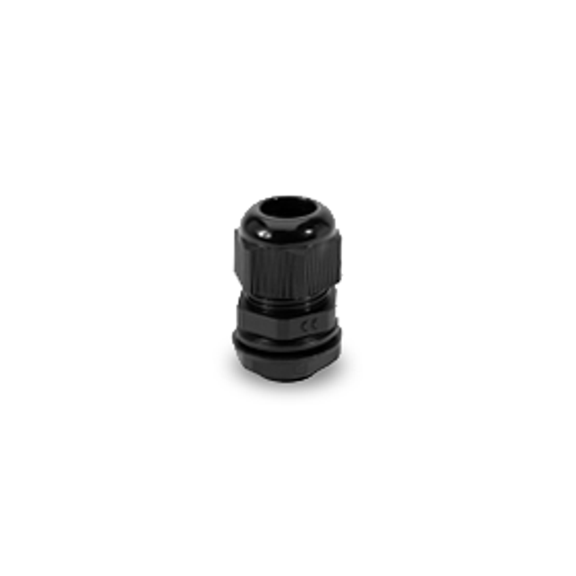 HellermannTyton NGM20S-BLK M20 Small 6-12mm Nylon Cable Gland Black (Bag of 10)