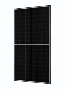 JA Solar 420W N-type Bifacial Double Glass Mono MB with MC4 connectors, Black Frame