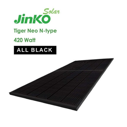 Tiger Neo 420Wp TOPCon N-Type 54cell All Black Monocrystalline