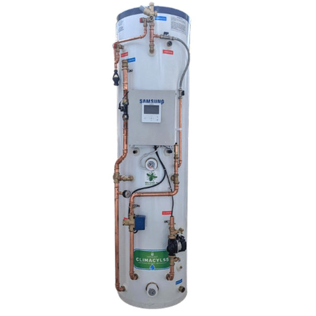 World Heat Slimline 180L Pre-Plumbed Cylinder with buffer for Samsung