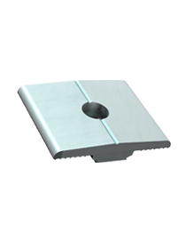 Middle Clamp EVOLUTION Standard Silver-Powerland