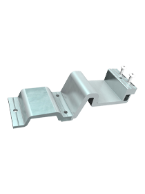 End Bracket EVOLUTION Silver-Powerland