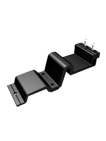 End Bracket EVOLUTION Black-Powerland