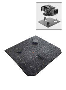 FlatFix Fusion Mat for TPO membrane 210x199x10mm-Powerland