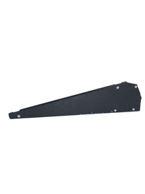 FlatFix Fusion wind deflector right black (base profile 1030mm-1077mm)-Powerland