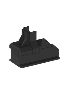 ClickFit EVO Mounting rail end cap black-Powerland