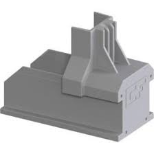 ClickFit EVO mounting rail end cap grey-Powerland