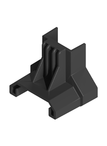 ClickFit EVO end clamp support grey for trapezoidal metal roofs-Powerland