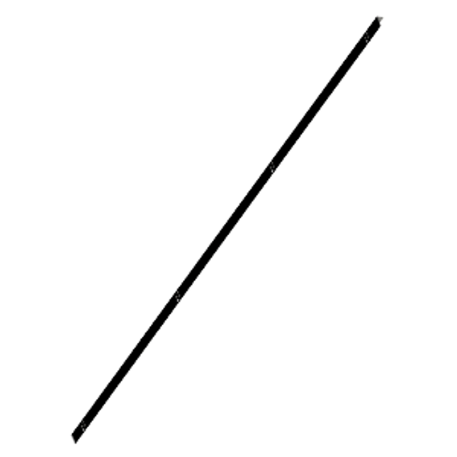 Corner Piece (To Join Module to Top Centre Flashings) BLACK-Powerland