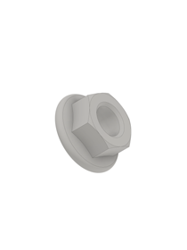 6 pans nut with autoblocking binding washer (coupled with screw “14”)-Powerland