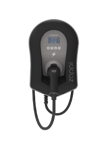 zappi EV Charger 22kW Tethered Black-Powerland