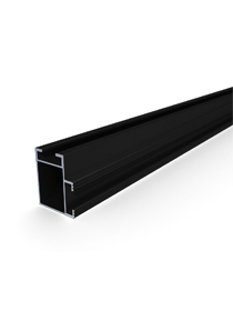 VarioSole+ Mounting rail 41 x 35 x 3300 mm BLACK-Powerland