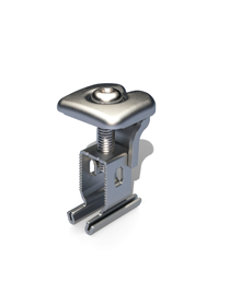 RS1 Universal End and Mid Clamp 30 - 50mm Silver ONE FOR ALL-Powerland