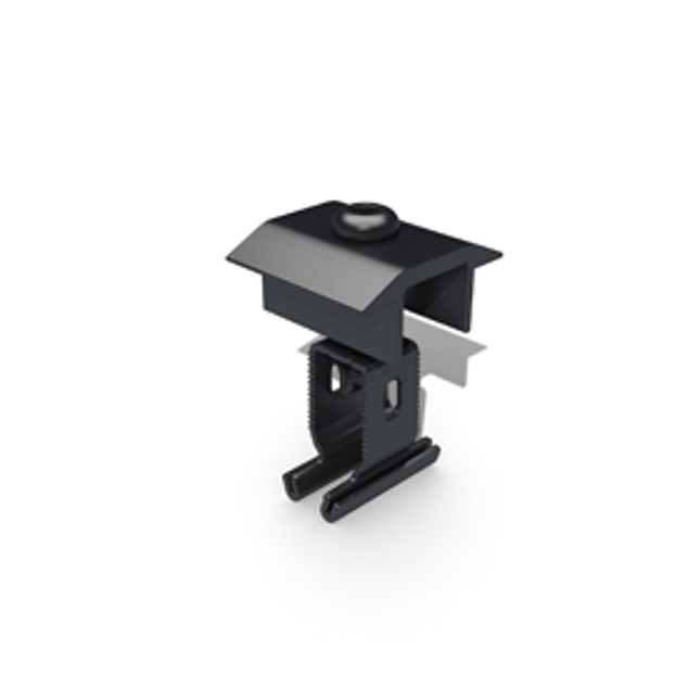 Middle Clamp+ 30 - 50mm Black-Powerland