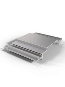 Bottom rail connector 150 mm-Powerland