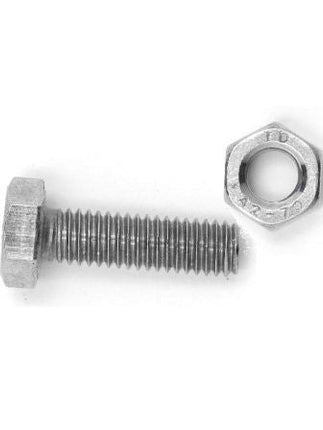 Hexag. Bolt M6x20 & Hex. Flange nut M6, pack of 100-Powerland