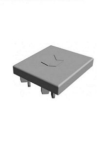 VarioSole + End Cap 41X35 rail Single - Grey-Powerland