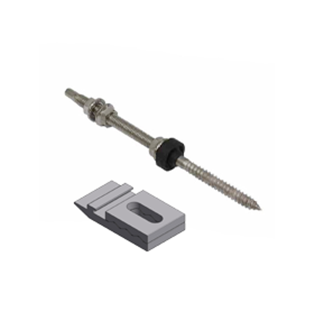 Hanger bolt 12x300 with KlickTop attachment SET-Powerland