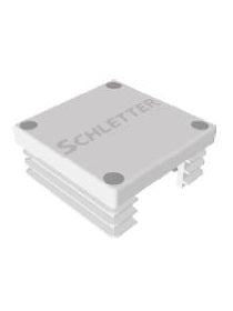 Plastic End Cap Solo Profi05 Grey-Powerland