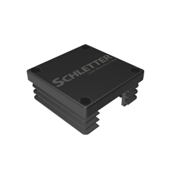 Plastic End Cap Solo Profi05 Black-Powerland