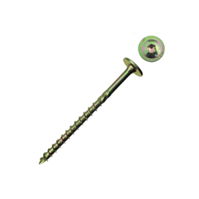 Galvanised Flat Head TORX 8x80 Wood Screw-Powerland