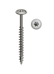 Spax Hi.Force T-Star Plus T30 6.0mm x 80mm A2 Stainless Steel (Pack of 100)-Powerland