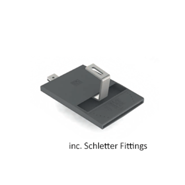 Eric Tile C roof hook with Schletter fittings-Powerland