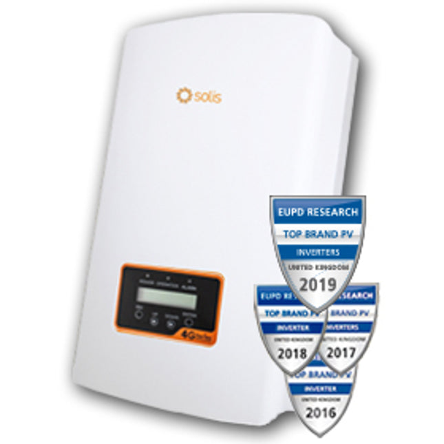 Solis 4.6kW 4G Dual MPPT - Single Phase with DC