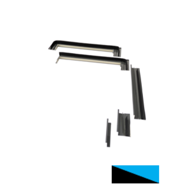 Viridian Clearline Fusion G1 portrait corner conversion kit, right top corner-Powerland