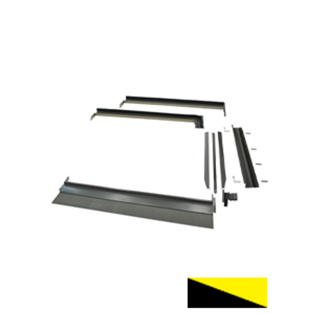 Clearline Fusion M10 landscape corner conversion kit, left bottom corner (centre panel above)-Powerland