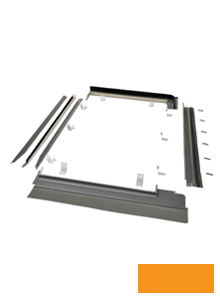 Clearline Fusion M10 portrait roofing kit, Right-Powerland