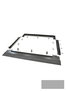 Viridian Clearline Fusion G1 landscape roofing kit, single panel-Powerland